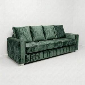 Modern Marble Velvet Sofa