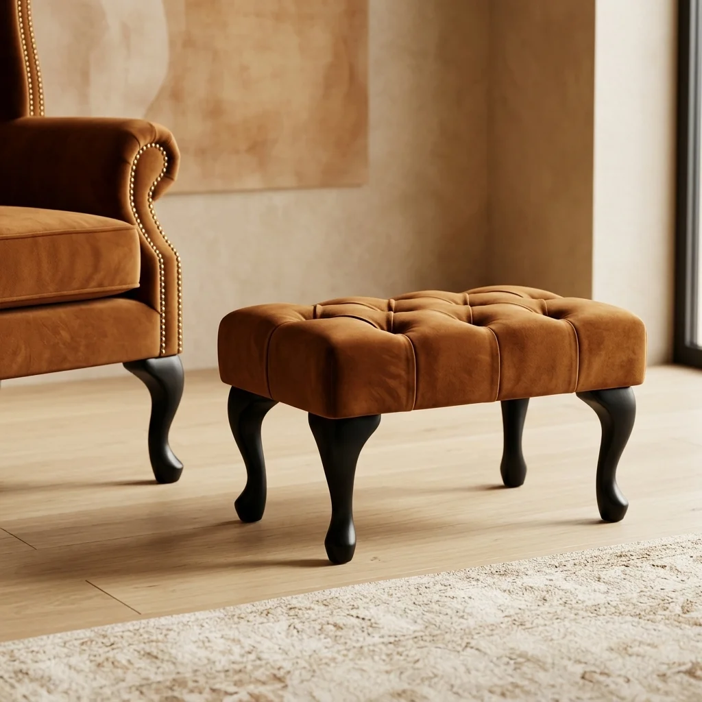 Queen Anne Footstool